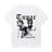 2025 Summer Fashion T-shirt Rapper Tupac Top Hip Hop Street Wear Oversized Short Sleeve T-shirt Men's And Women's T-shirts - Lootquake