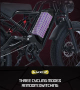 Bicicletas eléctricas de suspensión completa, 1500 W, 48 V, 18 Ah, batería extraíble, neumáticos anchos, freno hidráulico, para adultos.