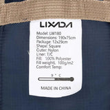 Saco de dormir portátil para exteriores Lixada de 190 x 75 cm, para acampar, viajar, senderismo, multifunción, ultraligero, 680 g, para mochileros.