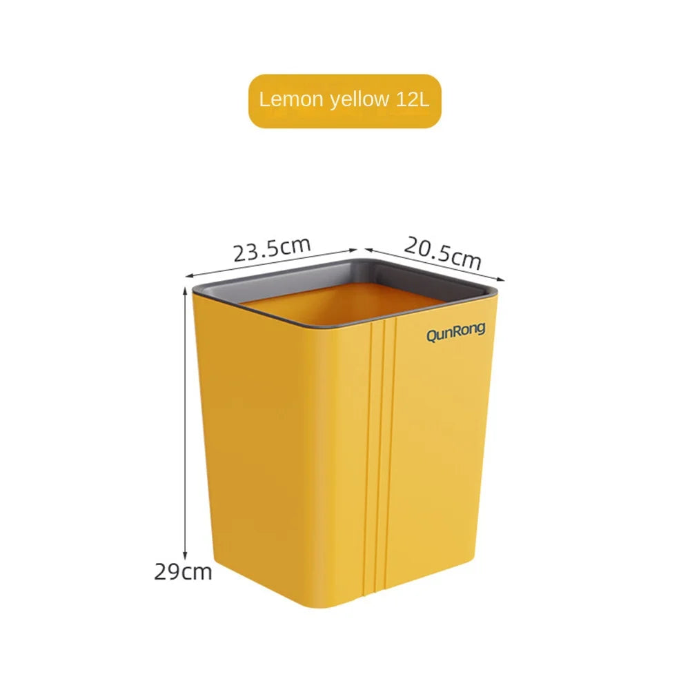Papelera con sensor de costura estrecha para reciclaje, 8 l, 12 l y 16 l, moderna y minimalista, ideal para limpieza del hogar y cocina.