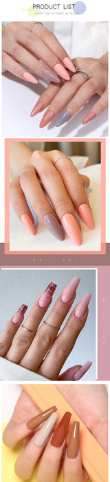 URSUGAR 7.5ml Solid Color Gel Polsih Classic Matte Glossy DIY Nail Art Trendy Reflective Glitter Nail Gel UV LED Soak Off