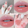 TATIBEAUTY Lip Jelly Essence Hydrating Lipstick Lip Gloss Lip Gloss Mirror Lip Gloss Lipstick Tender Pink Student Makeup