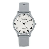 Fashion Lady Hot Sales Watches Leisure Grey Digital Simple Women Quartz Watch Sports Silicone Strap Ladies Clock Wristwatches - Lootquake