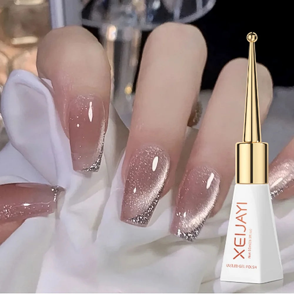 1pcs 7.3ml White Gel Nail Polish French Manicure Gel Polish Semi Permanent Soak Off UV Gel Varnish Base Top Coat Winter Nail 105
