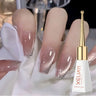 1pcs 7.3ml White Gel Nail Polish French Manicure Gel Polish Semi Permanent Soak Off UV Gel Varnish Base Top Coat Winter Nail 105