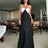 Fashion Black White Patchwork Long Dress Women Sexy Hollow Waist Slim Fits Party Robes Causal Vocation High Street Vestidos - Lootquake