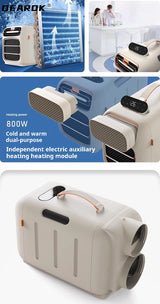 Aire acondicionado portátil para habitación, tienda de campaña, 1400 W, R290/80 g, 1-12 h