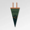 Outdoor Camping Tent Pennant Flags Picnic Canopy Atmosphere Decorations Camp Hanging Flags Holiday Scene Felt Bunting - Lootquake