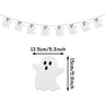 Halloween Themem Party Decoration Banner Ghost Festival Atmosphere Decoration Ghost Spider Bat Banner Decoration Supplies