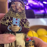 Halloween Kitchen Witch Doll Witch Doll Door Decor Good Luck Charm Home Charming Festive Antique-Inspired Decor Home Decoration
