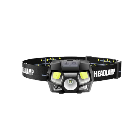 SOLOLANDOR Ultra Bright LED Headlamp 800LM Motion Sensor Headlight USB Recharge head lamp Waterproof lampe frontale Flashlight - Lootquake