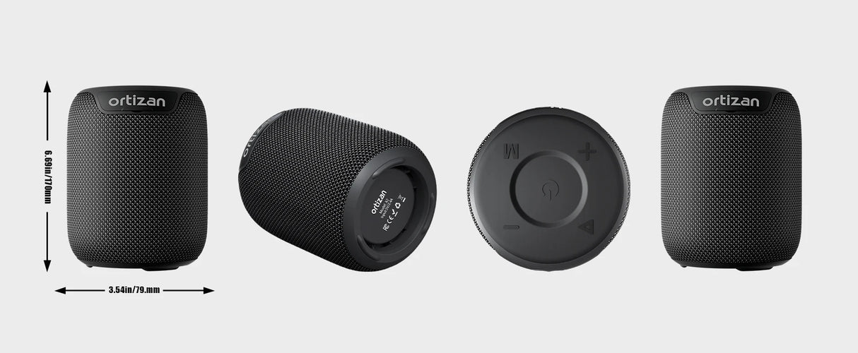 Altavoces Bluetooth, Altavoces Portátiles de 15 W Bluetooth Inalámbricos V5.3 con Sonido Estéreo, Extra Bass Activo, Resistente al Agua IPX7