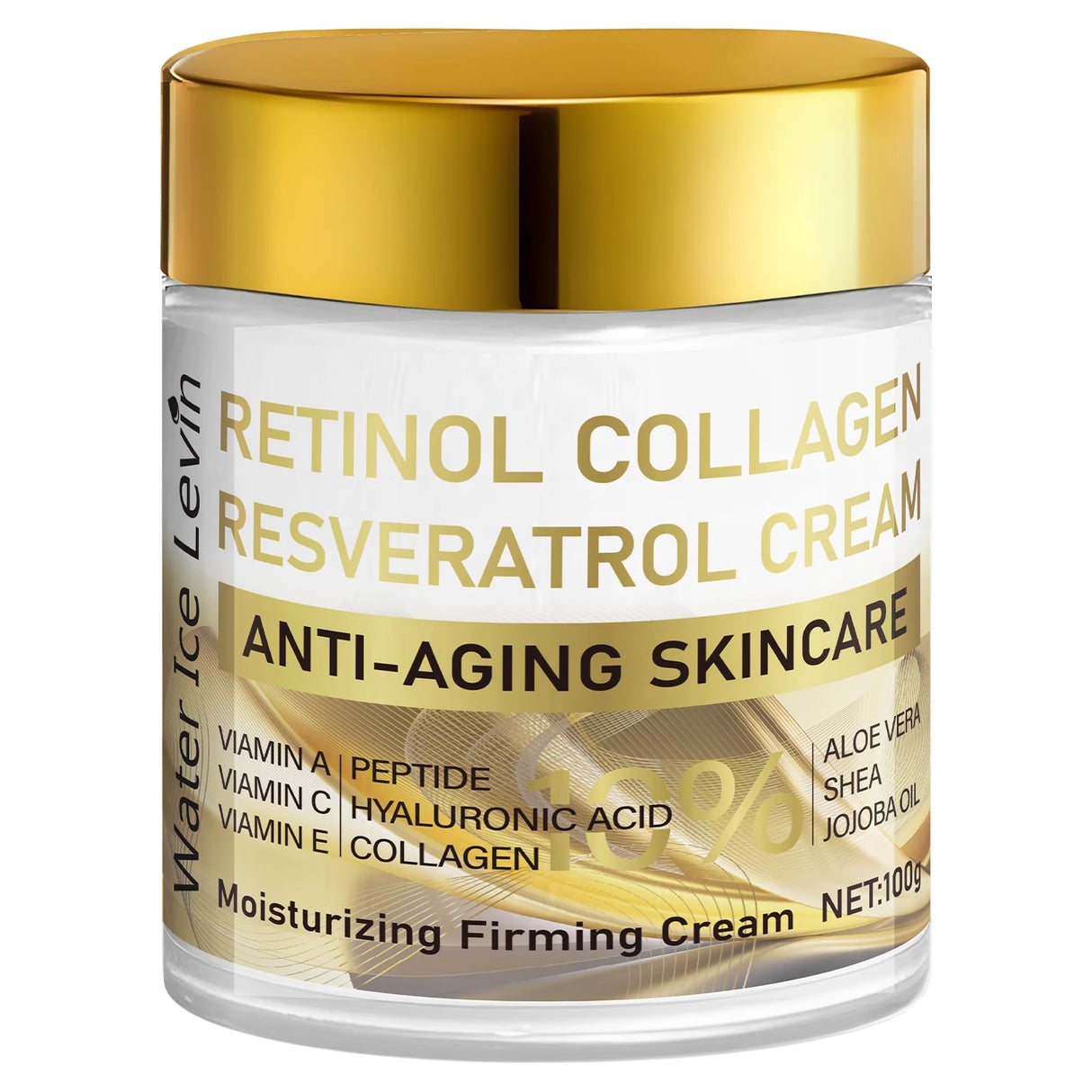 Crema de colágeno con vitamina A, crema facial de colágeno, reafirmante, hidratante de día y de noche, adecuada tanto para hombres como para mujeres.