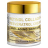 Crema de colágeno con vitamina A, crema facial de colágeno, reafirmante, hidratante de día y de noche, adecuada tanto para hombres como para mujeres.