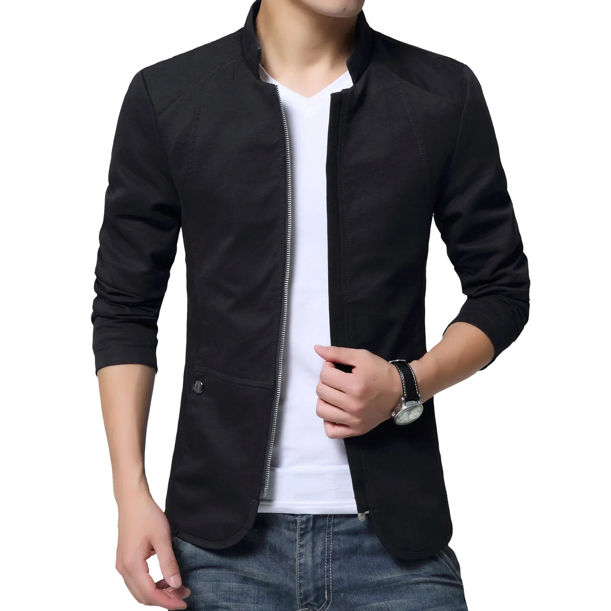 Windbreaker Slim Coats Male Fashion Hip Hop Anorak Jackets Men Bomber Jackets 5XL Spring autumn Mens Jacket Casual Mens Outwear - Lootquake