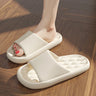 Chaussons de salle de bain EVA à séchage rapide pour femmes, silencieux, confortables, semelles souples, légers, antidérapants, chaussures d'intérieur pour la douche