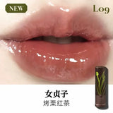 Girlcult Herbal Compendium Rouge à lèvres Mat Velours Pâte à Lèvres Vert Scintillant Brillant à Lèvres Hydratant Longue Tenue Nostickup