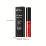 Luxurious Matte & Volumizing Lipstick - Waterproof, Long-Lasting, 20 Diverse Shades | Ideal Gift for Valentine's Day