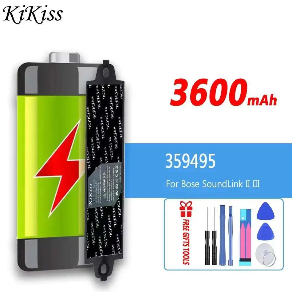 Batería para altavoz Bluetooth 359495 359498 330105 404600 3600 mAh para altavoz móvil Bluetooth Bose Soundlink II Soundlink III