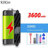 Batería para altavoz Bluetooth 359495 359498 330105 404600 3600 mAh para altavoz móvil Bluetooth Bose Soundlink II Soundlink III