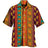 Colourful Bohemia African Graphic Shirts For Men Clothing Fashion Mens Short Sleeve Casual Y2k Lapel Blouse Summer Beach Tops - Lootquake
