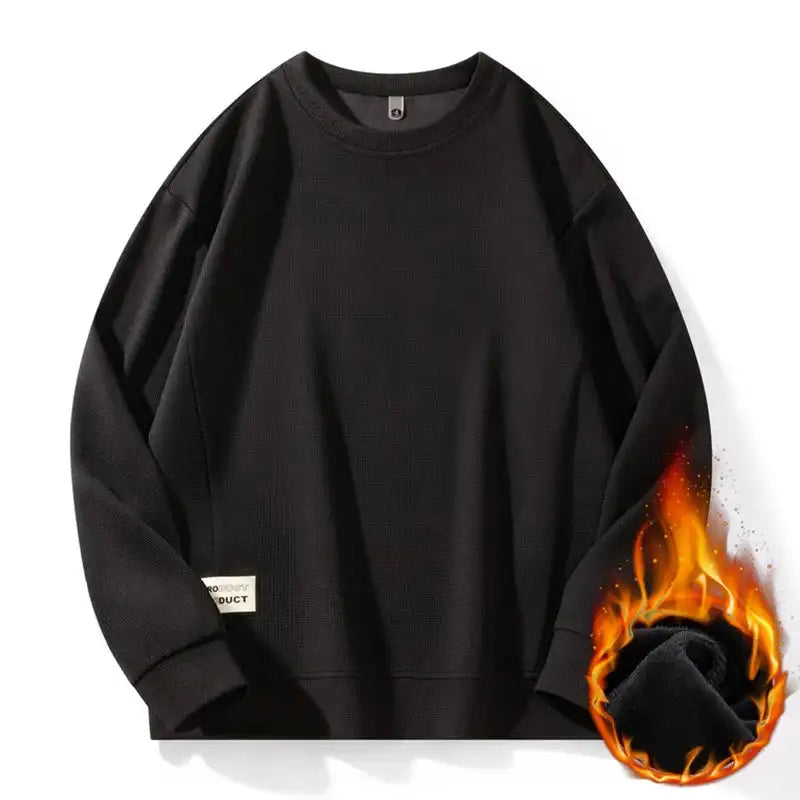 Winter Men Sweatshirts Fleece Hoodies Oversized 6XL 7XL 8XL Plus Size Long Sleeve Pullovers Autumn Streetwear Fashion Sportswear - Lootquake