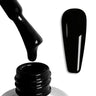 FZANEST Super Black Gel Nail Polish High Pigment Nail Gel Polish Lacquer Soak off UV LED Gel Pure Black White Color Nail Art
