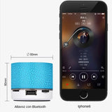 Mini altavoz Bluetooth inalámbrico con LED, tarjeta TF, subwoofer USB, sonido MP3 portátil, altavoz inalámbrico para teléfono inteligente