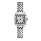UTHAI Women Watch Light Luxury Brand Stainless Steel Strap Ladies Business Quartz Watches Female Fashion Clock Watch - Lootquake