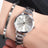2pcs Set Watch Luxury Women Simple Dial Hollow Strap Fashion Gold Bracelet Quartz Wristwatch Student Ladies Watches Reloj Mujer - Lootquake