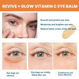 Crème contour des yeux à la vitamine C, baume hydratant anti-rides, élimine les poches sous les yeux, réduit les cernes et les ridules, crème contour des yeux anti-poches