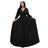 CM.YAYA Elegant Women Wraped V-neck Long Sleeve with Sashes Maxi Long Dress Chic INS Sexy Party Prom Big Swing Pink Dresses - Lootquake