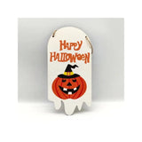 New Halloween Wooden Hanging Sign - Holiday Door Decor, Wooden Plaque Crafts, Festival Wall Hanging for Home Party Decoration
