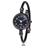 Reloj de lujo de moda para mujer, reloj vintage con correa dorada para mujer, reloj de pulsera para mujer, reloj de pulsera para mujer