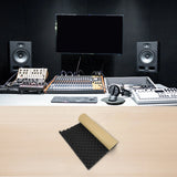 Mousse acoustique 100 x 50 cm pour isolation murale, voiture, studio, insonorisation, tapis d'isolation thermique et acoustique