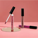 Lip Gloss Semi-Matte 8Colors Long-lasting Velvet Non-drying uitable for all skin moisturizing lipgloss plump lip brown Cosmetics