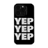 Luxury Personalized Art Black And White Letters Phone Case