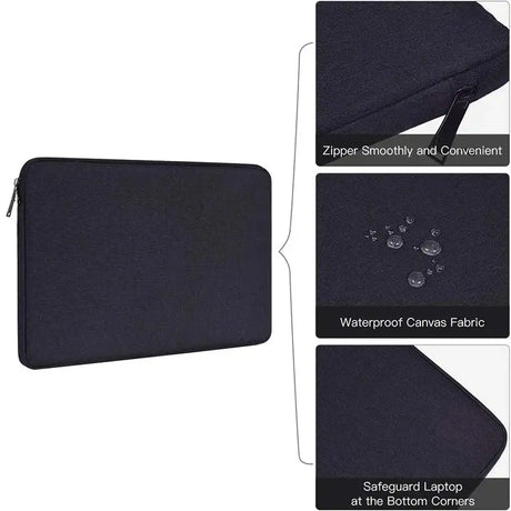 Portable Laptop Sleeve Bag Case Soft Cover 11 12 13 14 15 15.6 Inch for Macbook Huawei Xiaomi HP Dell Lenovo Laptop Handbag - Lootquake