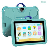 Tablette 7 pouces 5G WiFi 2025 pour enfants, tablettes d'apprentissage et d'éducation pour enfants, Quad Core, 4 Go de RAM, 64 Go de ROM, double caméra, Android 13