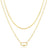 Jewlpire Dainty Gold Necklace for Women 14k Plated Gold Layered Necklaces for Women Trendy Herringbone Chain Paperclip Chain Necklaces for Women Stackable Necklaces for Women - Lootquake