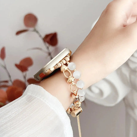 Wristband Buckle Bead Ornament Strap for Watches - Lootquake