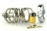 Adult Alternative Toys, Male Chastity Lock with Beads - Lootquake