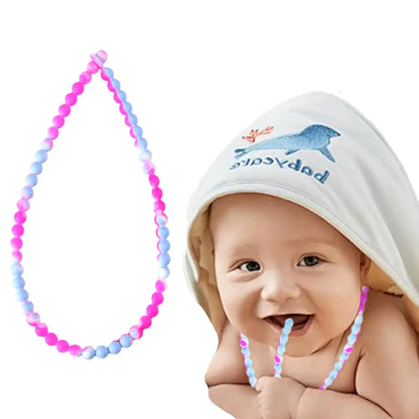 Teething Necklace for BabyChewing Necklace for Kids SensorySensory Chew Necklaces for People with Autism ADHD and FidgetingChew Necklaces for Sensory KidsTeething Necklace for Mom - Lootquake