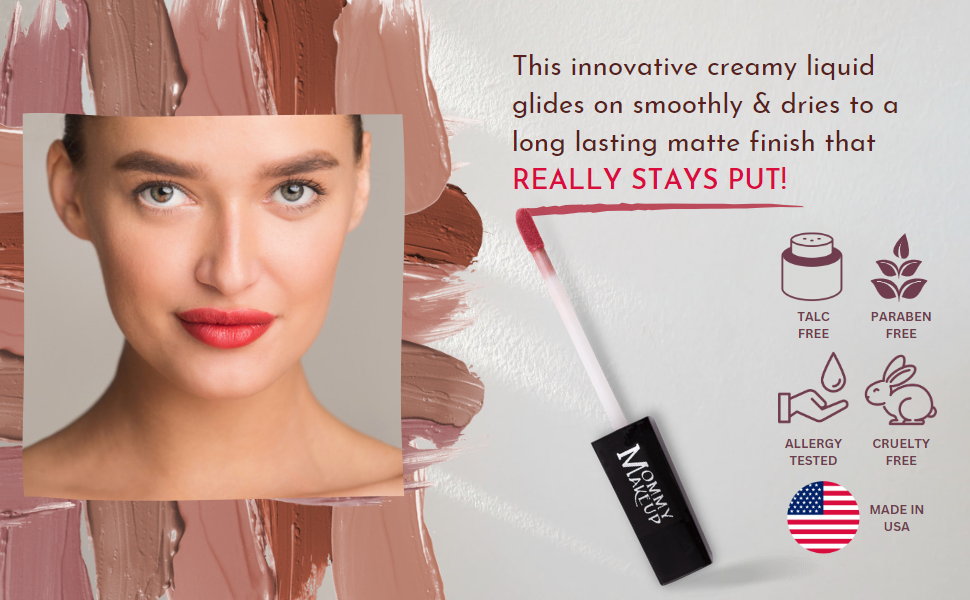 Crema labial mate Angelica Stay Put | Labial espectacular a prueba de besos