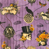 Purple Skull Vintage Dress - XS only, 1 left!