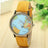 Cool Mini World Fashion Quartz Watch Men Unisex Map Airplane Travel Around The World Women Leather Dress Wrist Watches - Lootquake
