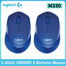 Logitech M330 2.4G Computer Wireless Mouse wi/ USB Receiver Gaming Mouse 1000 DPI Gaming Mice for PC Laptop Silent Mouse 2-10pcs