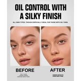 7 Colors Baked Duo Powder Matte Finishing Face Foundation Setting Powder Compact Waterproof Full Coverage Makeup Setting Base