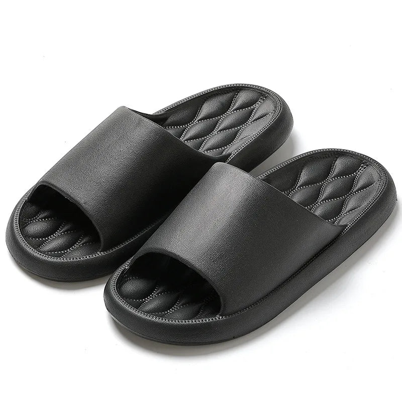 Chaussons de salle de bain EVA à séchage rapide pour femmes, silencieux, confortables, semelles souples, légers, antidérapants, chaussures d'intérieur pour la douche