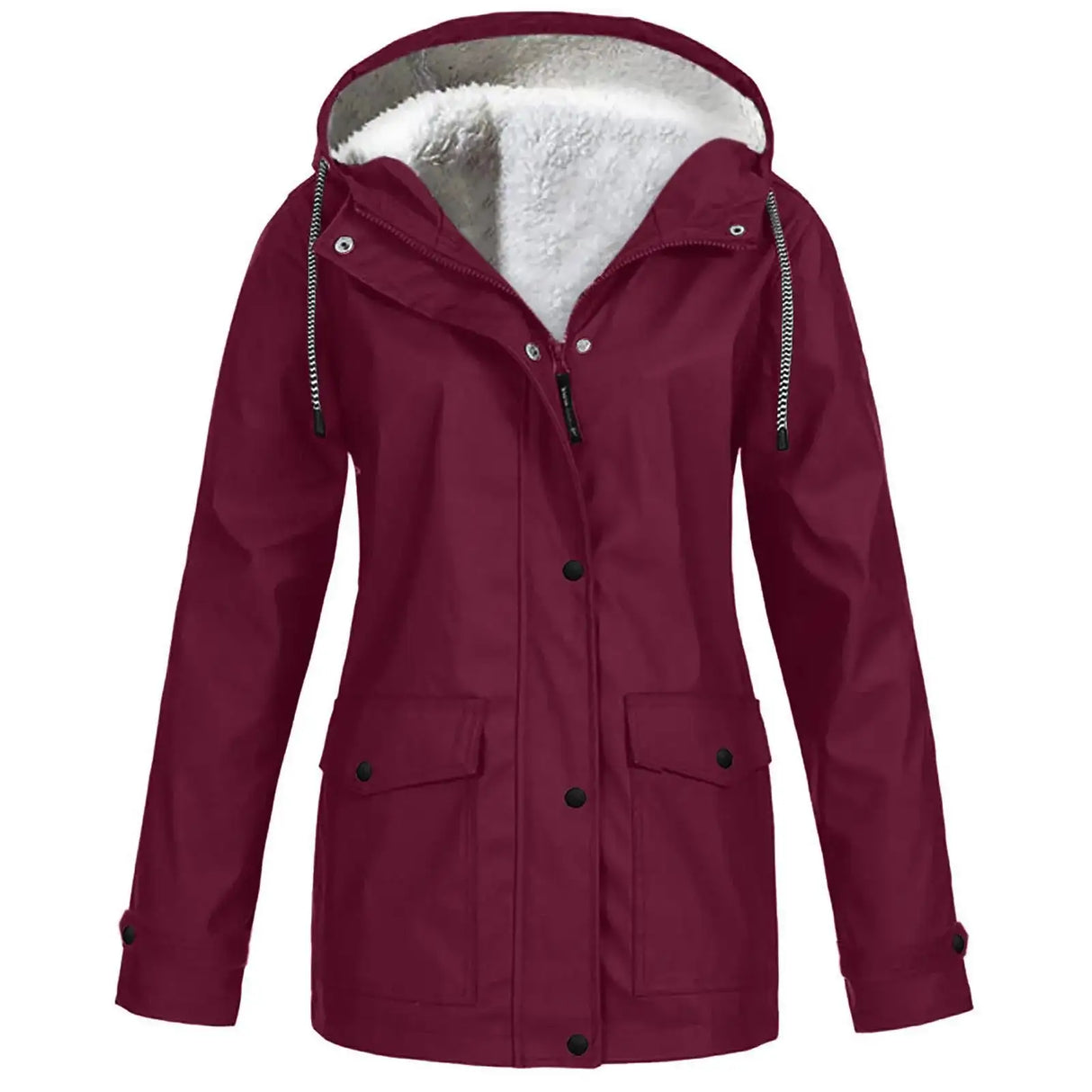 Women's Ski Jacket Warm Winter Snow Coat Waterproof Windbreaker Hooded Raincoat Snowboarding Jackets - Lootquake